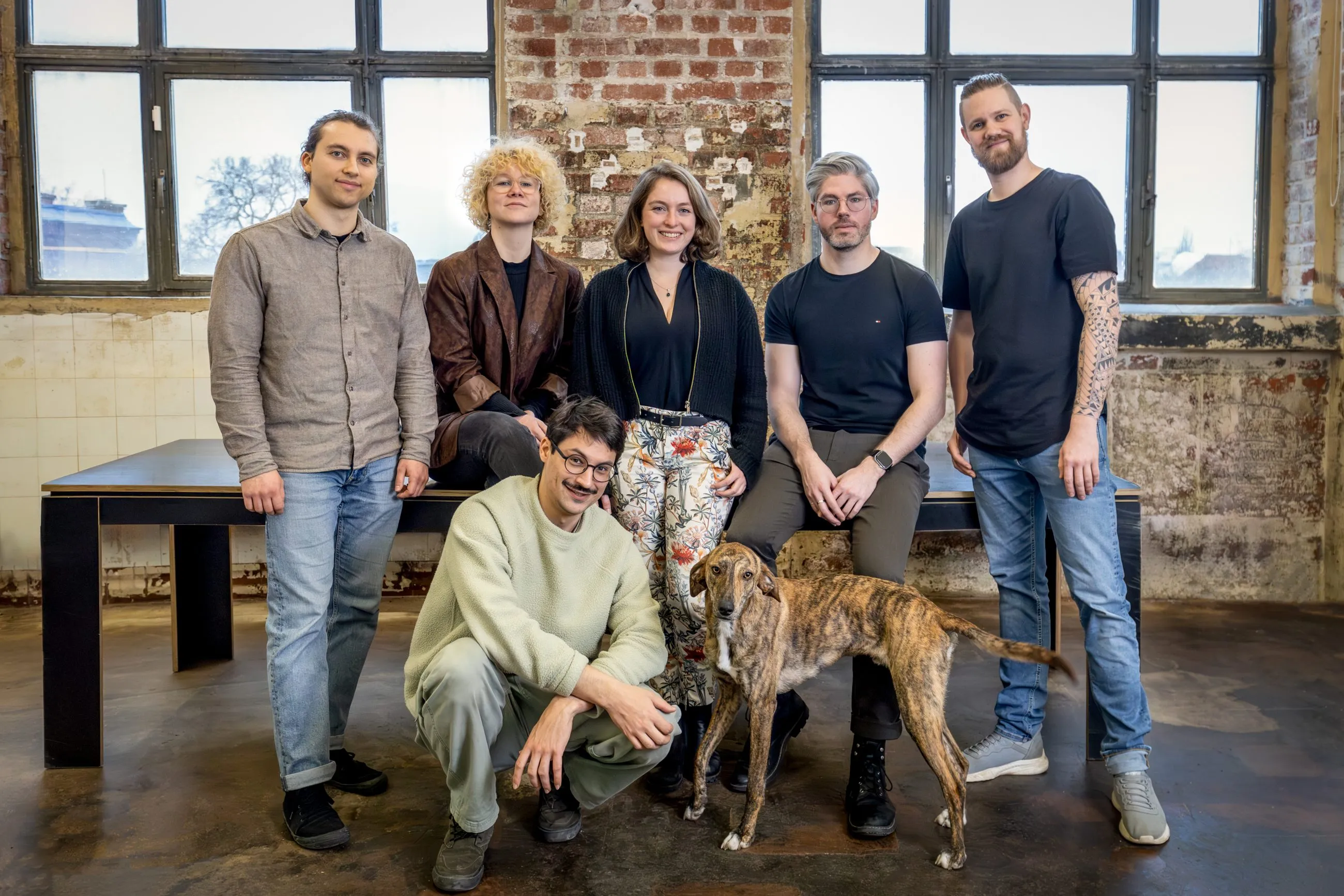 Das MAIA-Team im Büro in Leipzig